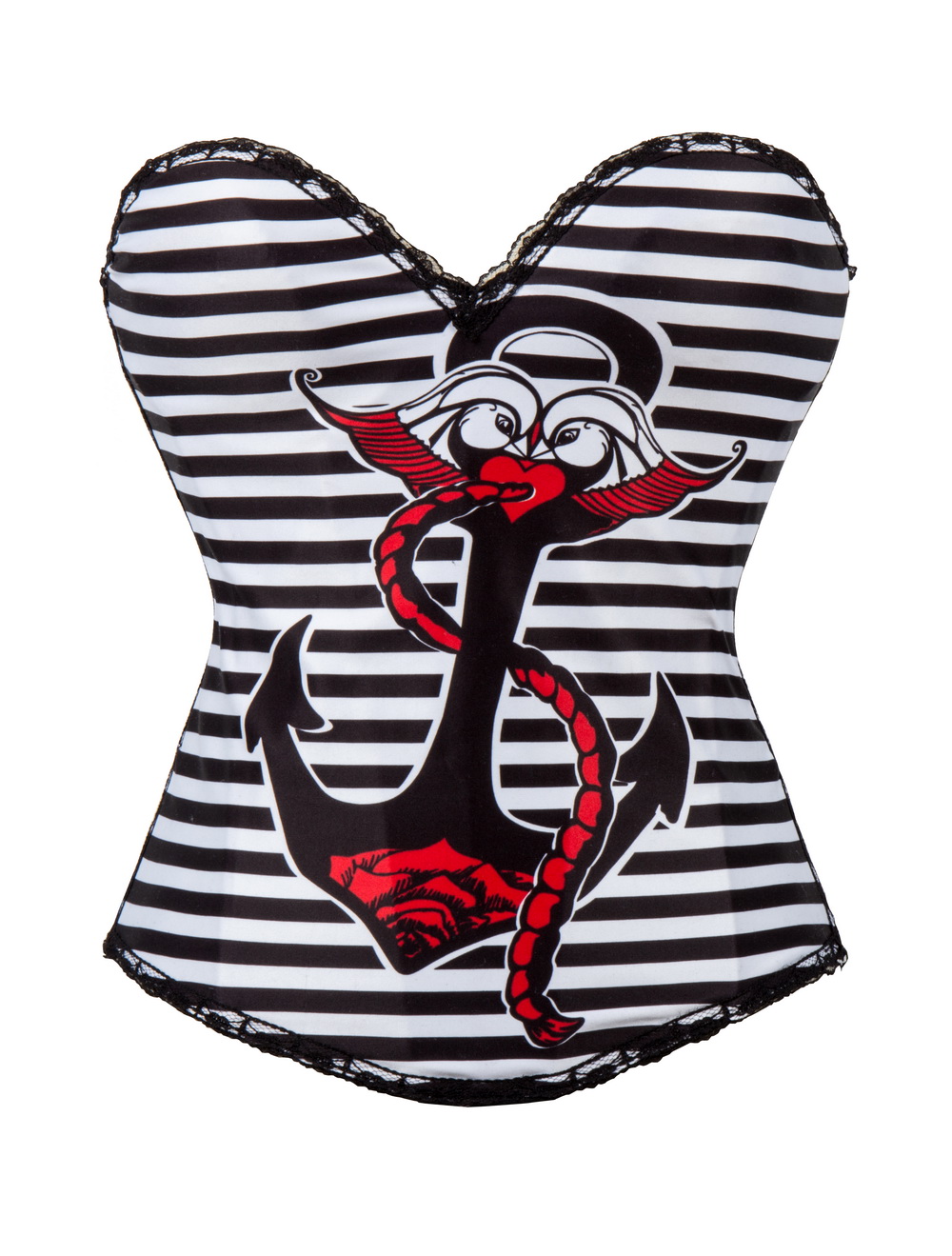 F66365 Pin Up Sailor Corset